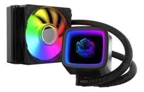 Water Cooler Pcyes Tundra Black Vulcan Argb 120mm - WCTBK120 Preto Water Cooler Pcyes Tundra Black Vulcan Argb 120mm - WCTBK120 Preto