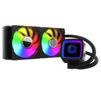 Water Cooler Pcyes Tundra Black Vulcan ARGB 240mm Intel AMD Water Cooler Pcyes Tundra Black Vulcan ARGB 240mm Intel AMD