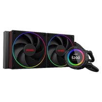 Water Cooler Pcyes Vision 240Mm Black Vulcan - Tela Lcd 2,1" - Vs240Bv Water Cooler Pcyes Vision 240Mm Black Vulcan - Tela Lcd 2,1" - Vs240Bv