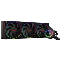 Water Cooler Pcyes Vision 360Mm Black Vulcan - Tela Lcd 2,1"