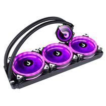 Water Cooler Rise Mode Black 360mm 2000RPM RGB Preto