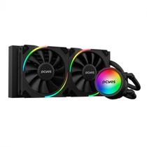 Water cooler sangue frio 3 argb black vulcan 240mm - tdp 250w - argbsf3240br