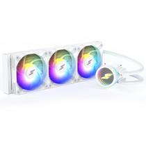 Water Cooler SuperFrame ISENGARD, ARGB, 360mm, Intel-AMD, Controladora, White, SF-W360W Water Cooler SuperFrame ISENGARD, ARGB, 360mm, Intel-AMD, Controladora, White, SF-W360W