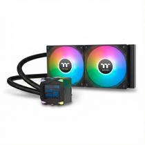 Water Cooler Thermaltake LA 240-S ARGB 240mm - (AMD / INTEL) - Display 2.4 - TDP 350W - Preto
