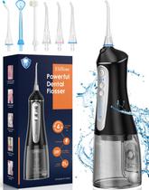 Water Dental Flosser Elifloss Oral Irrigator IPX7 Black Water Dental Flosser Elifloss Oral Irrigator IPX7 Black