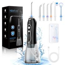 Water Dental Flosser H2oFloss hf-6 com 5 modos 300 ml - preto Water Dental Flosser H2oFloss hf-6 com 5 modos 300 ml - preto