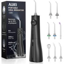 Water Flosser AUIEI Cordless Power 300 mL com 8 pontas de jato IPX7