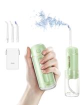 Water Flosser bido A30 Pro Green portátil sem fio 165 ml Water Flosser bido A30 Pro Green portátil sem fio 165 ml