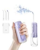 Water Flosser bido A30 Pro Purple Portátil Sem Fio IPX7 Water Flosser bido A30 Pro Purple Portátil Sem Fio IPX7