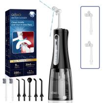 Water Flosser OILSAO Cordless 350ml com 5 modos e 9 dicas Water Flosser OILSAO Cordless 350ml com 5 modos e 9 dicas