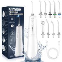 Water Flosser Vimk Cordless 300mL 9 Jet Tips 5 modos - preto