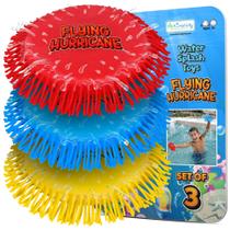 Water Flying Discs ArtCreativity Soft 7", pacote com 3 brinquedos
