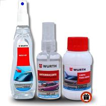 Water Off Cristalizador de parabrisa + Anti Embaçante + Limpa Para Brisa