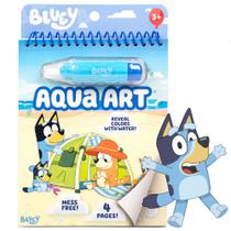 Water Reveal Activity Pad Horizon Group USA Bluey Aqua Art