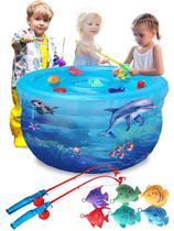 Water Table SplasheZ Toddler com jogo de pesca e brinquedos de 1 a 3 anos Water Table SplasheZ Toddler com jogo de pesca e brinquedos de 1 a 3 anos