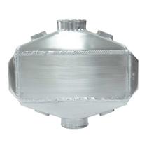 Watercooler Intercooler Água para Ar Pequeno Entradas e Saídas Laterais 2-1/2"