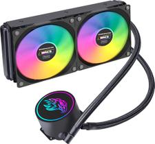 WaterCooler K-mex WAC6 240mm Preto Intel/AMD Led Multicolor
