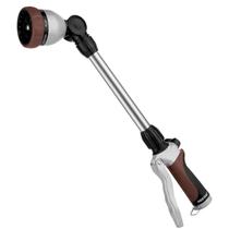 Watering Wand Restmo Metal 42 cm com 7 padrões de pulverização marrom Watering Wand Restmo Metal 42 cm com 7 padrões de pulverização marrom