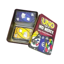 Waterproof Mattel UNO No Mercy H2O Jogo De Cartas Caixa De Lata Família Festa Entretenimento
