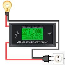 Wattímetro AC 50~320V 0~100A AT3010 MaxPow Wattímetro AC 50~320V 0~100A AT3010 MaxPow