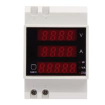Wattímetro Voltímetro Amperímetro 110v 220v 100a Ac D52-2048