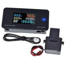 Wattimetro Voltimetro Amperimetro Ac 50 A 300V 100A Ct Abert