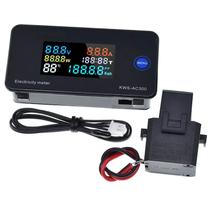 Wattimetro Voltimetro Amperimetro AC 50 a 300V 100A CT ABert