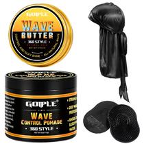 Wave Grease Goiple Wave Butter 360 para homens com manteiga de karité Wave Grease Goiple Wave Butter 360 para homens com manteiga de karité