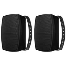 Wave One WOD125 Par de Caixas Acústicas Outdoor e Indoor com Woofer 5,25" 125W IP56 UV Preto