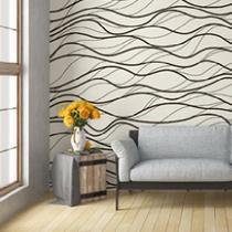 Wavy Stripes - Papel de Parede - 0,58 x 2,00m