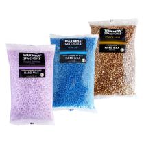 Wax Beads Waxness Cera dura variada, 1 kg x 3, pacote com 6,6 libras