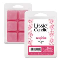 Wax Melts Cerejeira 50g - Tablete Aromático - Lissie Candle Wax Melts Cerejeira 50g - Tablete Aromático - Lissie Candle