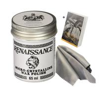 Wax Polish Renaissance Wax Multi-Surface 65mL com microfibra