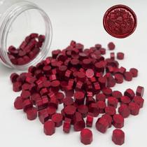 Wax Seal Beads MINGYUESKY Dark Red 200 unidades para convites