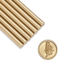 Wax Seal Sticks UNIQOOO Metallic Gold Prosecco, pacote com 16
