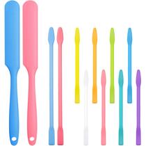 Wax Sticks, espátulas de depilação de silicone, Patelai, 12 peças