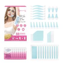 Wax Strips Beauty7 para sobrancelhas, corpo, lábio, biquíni e rosto 88 unidades
