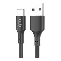 Wb Cabo Veicular Preto Usb/usb-c Turbo 30w 1m Para Android Preto