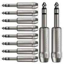 Wc 1133 Trs Conector (1/4) Stereo Linha Wireconex 10 Unidades