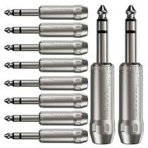 Wc 1133 Trs Conector (1/4) Stereo Linha Wireconex 10 Unidades Wc 1133 Trs Conector (1/4) Stereo Linha Wireconex 10 Unidades
