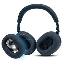 WC SweatZ XM6 Capas de suor de silicone patenteadas compatíveis com Sony WH-1000XM6 da Wicked Cushions À prova de suor e facilmente laváveis Azul meia-noite