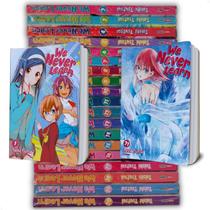 We Never Learn BOKUBEN Mangá Vol. 1 Ao 21 - KIT Coleção Completa Em Português
