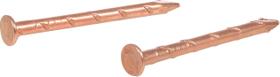 Weather Strip Nails Hillman 122540 banhado a cobre, pacote com 6 Weather Strip Nails Hillman 122540 banhado a cobre, pacote com 6