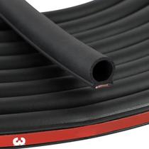 Weather Stripping Edge Seal D Shape EPDM Rubber 5,5 m