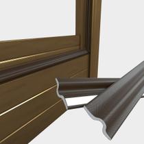 Weather Stripping KAYLEINSTER 5m para janelas/portas marrom Weather Stripping KAYLEINSTER 5m para janelas/portas marrom