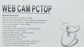 Web Cam PCTOP USB 300k