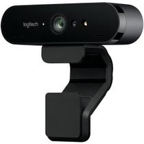 Web cam usb ultra hd 4k brio com microfone logitech