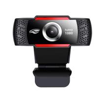 Web Câmera C3Tech WB-100BK - Video Chamada em Full HD - Foco Fixo - Microfone - Conexão USB - Preto