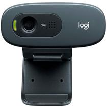 Web Câmera Logitech C270 3.0Mpixel - Videochamadas em HD 720p - com Microfone - 960-000694