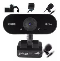 Webcam 1080p, Atacado, , Com Microfone Lapela - MOULON